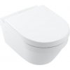 Villeroy & Boch Architectura - Závesné WC s WC doskou SoftClosing, DirectFlush, CeramicPlus, alpská biela 4694HRR1