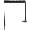 Phototools Synchronizačný kábel pre odpaľovače so závitom 35 cm, konektormi 3,5 mm|PC port
