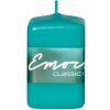 Emocio Classic hranol 50x80 tyrkysová sviečka