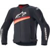 Bunda T-GP PLUS R 4 AIRFLOW, ALPINESTARS (černá/červená fluo, vel. XL)