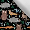 Takoy Látka s potlačou nepremokavý polyester TD / NS animal black by Takoy®-NS-5364