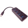 PremiumCord 5G SuperSpeed USB Hub/Type C na 4x USB 3.1 A (ku31hub08)