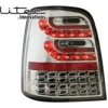 LITEC LED zadné svetlá VW Touran 2003+ crystal