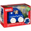 BRIO 30377 Svítící a zvukové policejní auto
