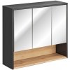 CMD BORNEO COSMOS 841 sivá/dub artisan 80 cm x 75 cm x 25 cm