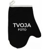 Kuchynská rukavica s vlastnou fotkou EMI, sivá