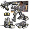 JOKO Veľká Sada RC Technická Stavebnica na diaľkové ovládanie Bager, Tank, Vysokodzvižný Vozík, Stroj na drevo 4v1