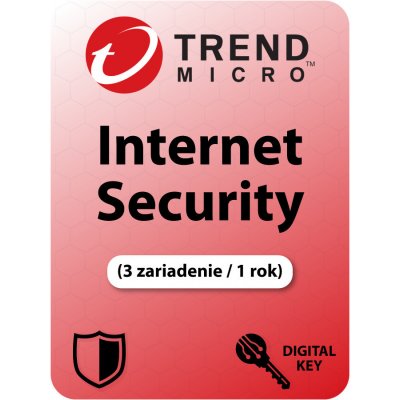 Trend Micro Internet Security 3 lic. 12 mes.