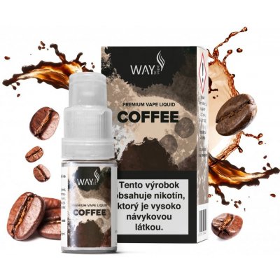 WAY to Vape Coffee objem: 10ml, nikotín/ml: 18mg