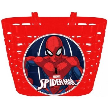 SEVEN Košík na bicykel Spiderman Plast, 20x14,5x13 cm