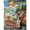 1000 samolepiek Dinosaury