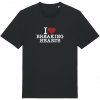 Ruka Hore tričko I Love Breaking Hearts Čierna XS