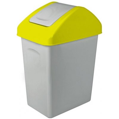 Mikawi Odpadkový kôš FUN 25 l - 04-1325 Žltá