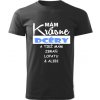 Pánske tričko Mám krásne dcéry (Mám krásne dcéry a tiež mám zbraň lopatu & alibi)