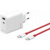 Sieťová Nabíjačka OnePlus USB typ C pre Oppo 7300 mA 21 V biela