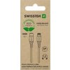 Swissten 71505301ECO dátový USB-C - LIGHTNING, 1,2m, bílý