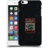 Picasee silikónový čierny obal pre Apple iPhone 6 Plus/6S Plus - EMERGENCY