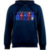 Fan-shop Mikina BARCELONA FC Flag modré Velikost: XL