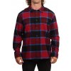 Vans Larkspur Plaid Flannel LS Bordeaux/Black M