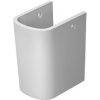 Duravit DuraStyle - Polostĺp, WonderGliss, biela 08583100001
