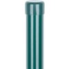 Stĺpik Strend Pro METALTEC, 48/2800/1,50 mm, zelený, okrúhly, čiapočka, Zn+PVC, RAL6005