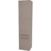 Kúpeľňová skrinka vysoká Devo Vena 2.0 ľavá sivá štruktúrovaná 35 x 150 x 33 cm VE2-S2DL35-2-F101