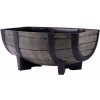 Strend Pro Kvetináč GDA Woodeff 817 natural 41x29x19 cm barel