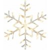 Eglo LED svetelná dekorácia Snehová vločka, napájanie: sieťové, teplá biela, výška: 40 cm, 410796