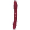 Shots Loveline Double-Sided Thrusting Vibrator Merlot Grape silikónový prirážací vibrátor 33 x 3,6 cm