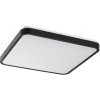 RABALUX 71434 Alenzo stropné svietidlo 420x420mm LED 36W/2300lm 3000-6000K IP44 čierna, stmievateľné, diaľkový ovládač