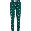 SF Skinnifit pyžamové nohavice tm.zelená