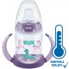 Nuk dojčenská fľaša na učenie s kontrolou teploty 150 ml žltá