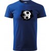 Sablio Tričko s potlačou Futbalová lopta - modré 3XL