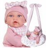 Antonio Juan 12441 PETIT - realistická bábika s mäkkým látkovým telom - 27 cm