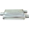 TurboWorkS Stredový tlmič výfuku 76-63,5mm LT 409SS 105