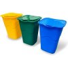 Heidrun Súprava odpadkových košov 3× 50 l