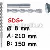 MAKITA Vrták SDS+ 8x210 V Plus