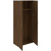 Šatníková skriňa Drive, zámok, 80x185x42 cm, orech/orech - 1 kus - 1 KS - šatníková - áno - 1 - 60 mesiacov - 2x plné - rovná - Hobis - 80 cm - Drive - 42 cm - 185 cm - orech - 57.88 kilogramu HOBIS