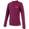 Juniorské obojstranné funkčné tričko s dlhým rukávom SENSOR Merino DF Logo lilla 160