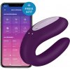 Satisfyer Double Joy párový Purple 9 cm