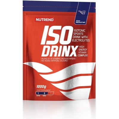 Energetický nápoj Nutrend Isodrinx 1000g príchuť: čierne ríbezle