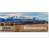 Press Group Stolový kalendár stĺpcový 30 x 12 cm - Slovensko 2026
