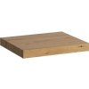 Laufen Lani Umývadlová doska 60 cm, bez výrezu, vrátane 2 nástenných konzol, divoký dub H4046401122671