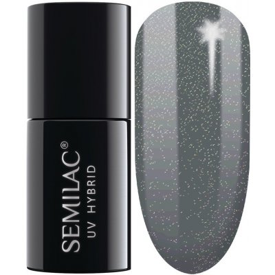 Semilac gél lak 326 Foggy Gray Shimmer Šedá 7 ml