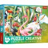 TREFL Puzzle Creative Dajskí vtáci 500 dielikov
