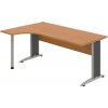 OFFICE PRO s.r.o. HOBIS kancelársky stôl pracovný tvarový, ergo pravý - CE 1800 P, jelša