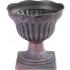 Kvetináč Strend Pro Antik, 30x30 cm, bronzový, metalický efekt