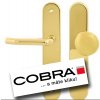 COBRA TITAN PZ 92 mm kľučka pravá/guľa mosadz leštená lesklá