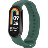 PROTEMIO 87192 SILICONE Vymeniteľný remienok pre Xiaomi Smart Band 9 tmavozelený