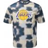 Pánske tričko New Era, LA LAKERS NBA ALL OVER PRINT tmavo modrá,béžová,Žltá,Biela XXL